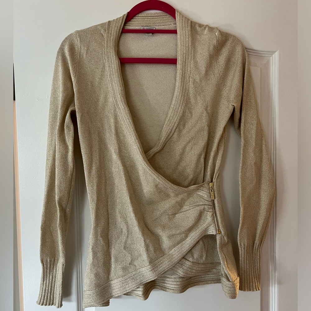 GUESS Gold Dressy Top